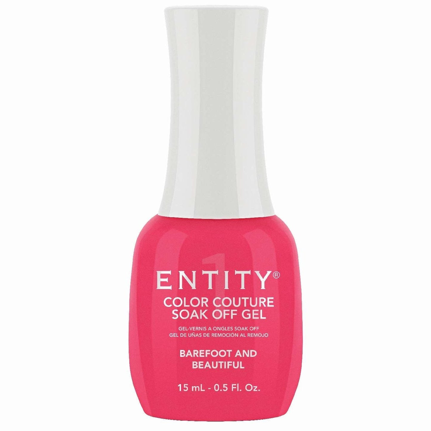 Entity Color Couture Soak Off Gel Barefoot And Beautiful 0.5 Fl Oz