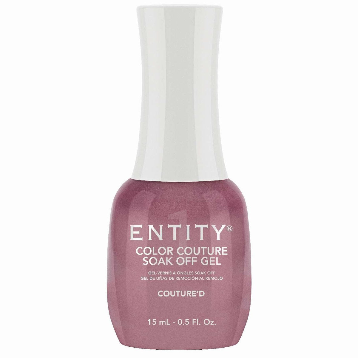 Entity Color Couture Soak Off Gel Coutured 0.5 Fl Oz