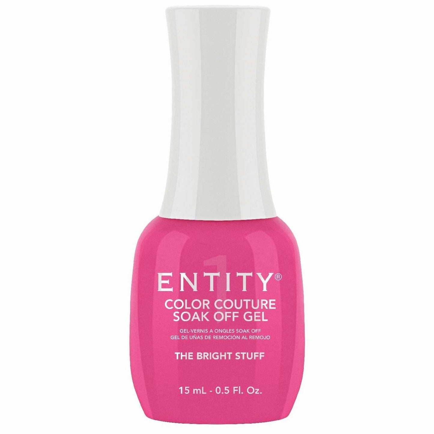 Entity Color Couture Soak Off Gel The Bright Stuff 0.5 Fl Oz