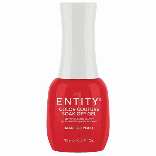 Entity Color Couture Soak Off Gel Mad For Plaid 0.5 Fl Oz