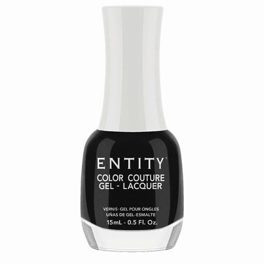 Entity Color Couture Gel Lacquer Beauty Icon 248 Little Black Bottle 0.5 Fl Oz