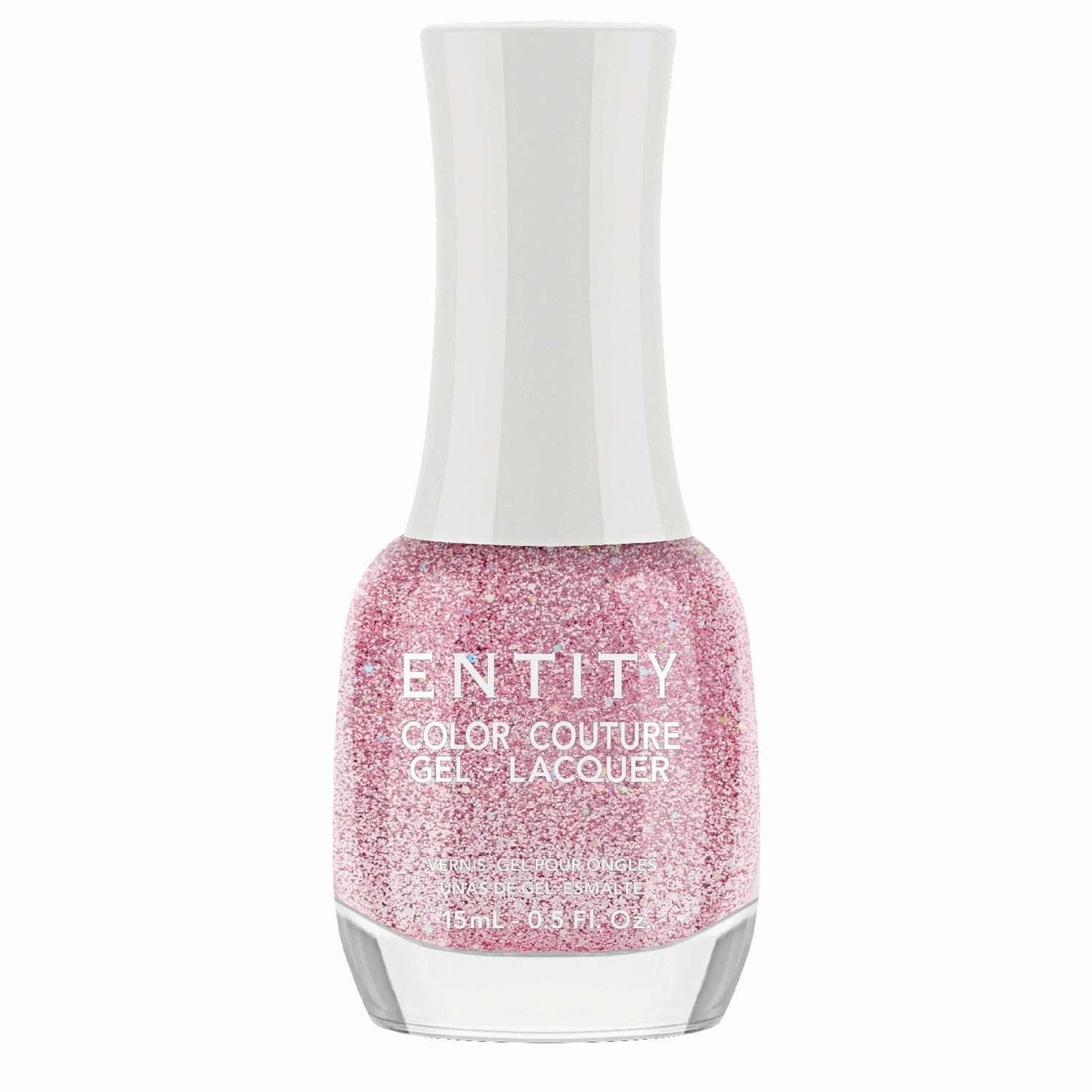 Entity Color Couture Gel Lacquer Beauty Icon 524 Glitzerazzi 0.5 Fl Oz