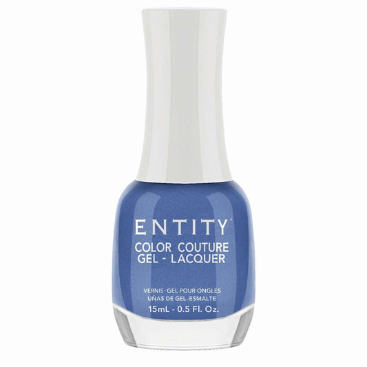 Entity Color Couture Gel Lacquer Beauty Icon 550 Blue Bikini 0.5 Fl Oz