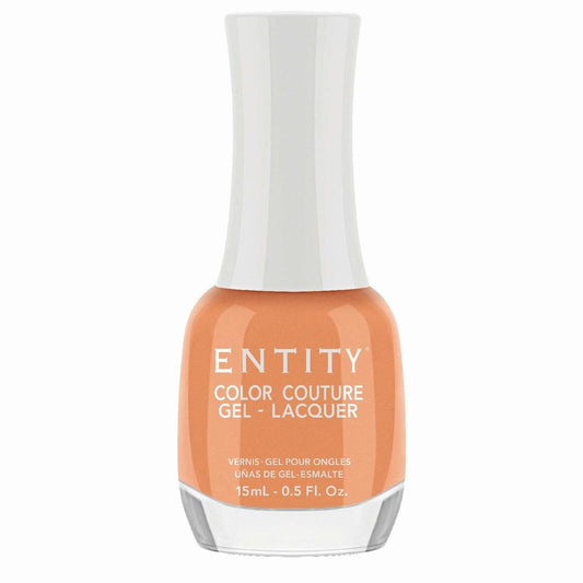 Entity Color Couture Gel Lacquer Beauty Icon 619 Apricot Beach Bag 0.5 Fl Oz