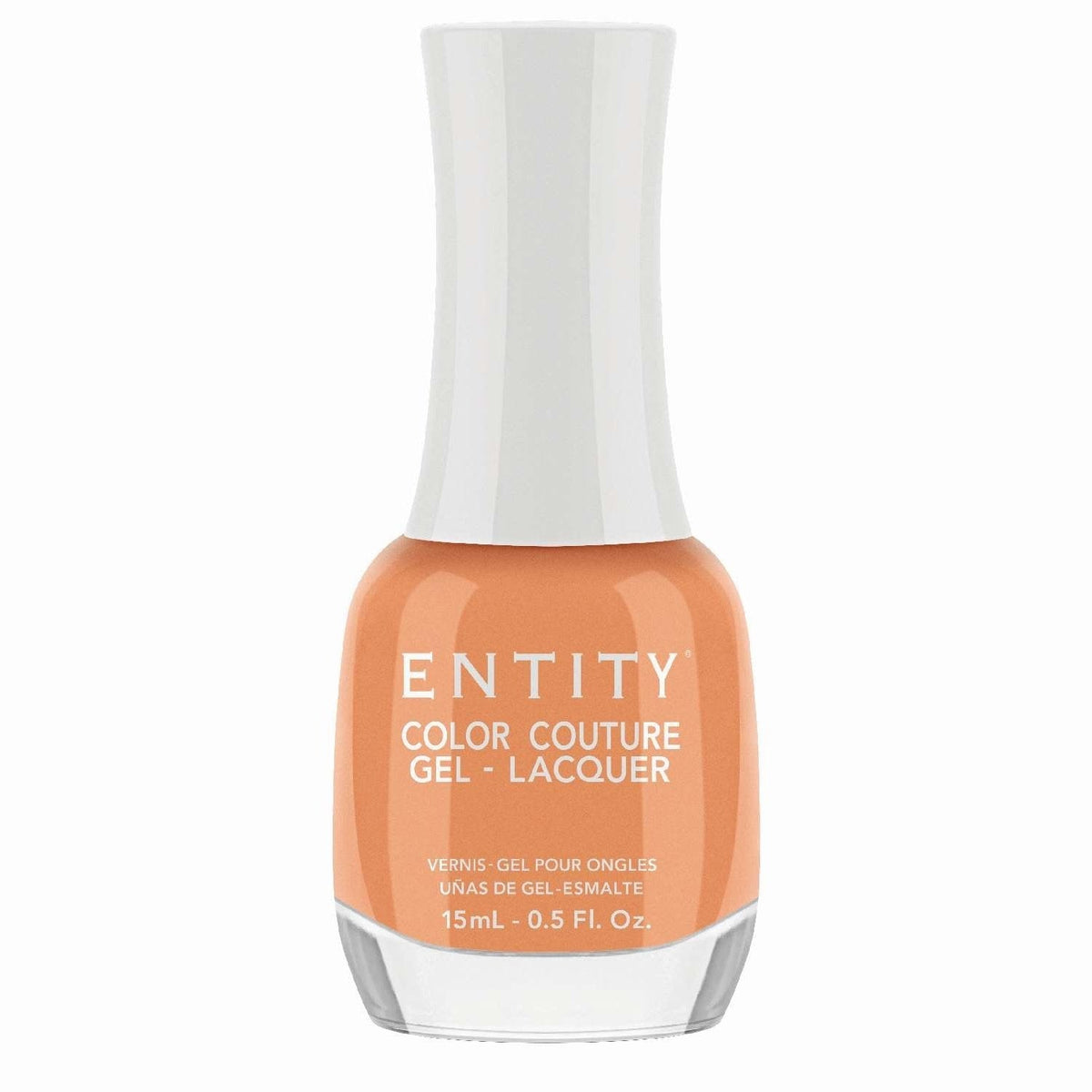 Entity Color Couture Gel Lacquer Beauty Icon 619 Apricot Beach Bag 0.5 Fl Oz