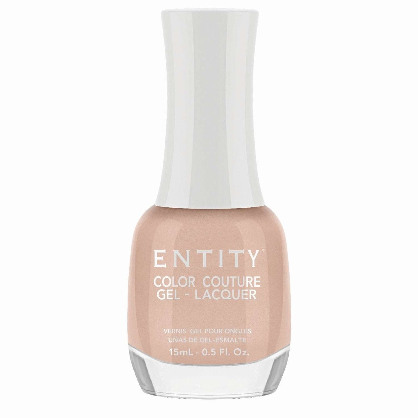 Entity Color Couture Gel Lacquer Beauty Icon 709 Nakedness 0.5 Fl Oz