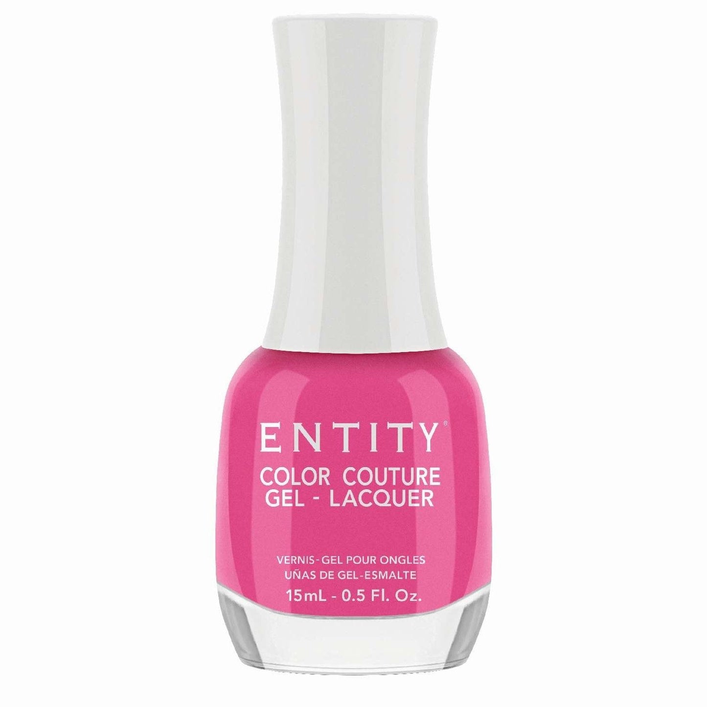 Entity Color Couture Gel Lacquer Beauty Icon 850 The Bright Stuff 0.5 Fl Oz