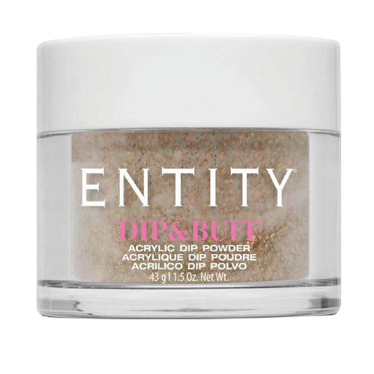 Entity Dip  Buff Acrylic Dip Powder Drops Of Gold 1.5 Oz