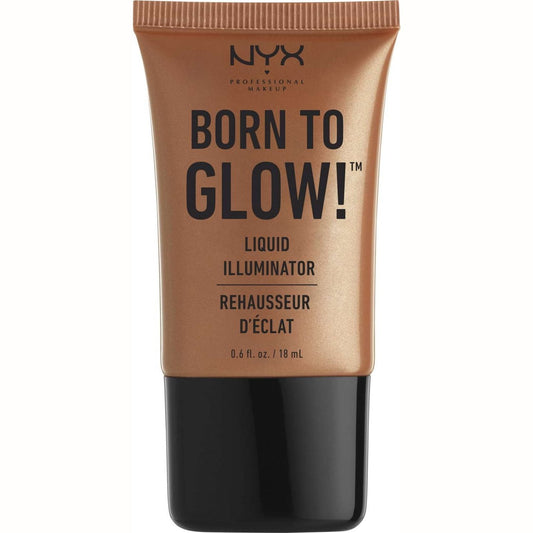 NYX  Born To Glow Liquid Illuminator Sun Goddess 0.6 Fl Oz