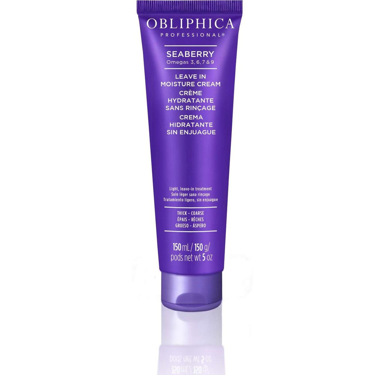 Obliphica Seaberry Leave In Moisture Cream 5 Oz