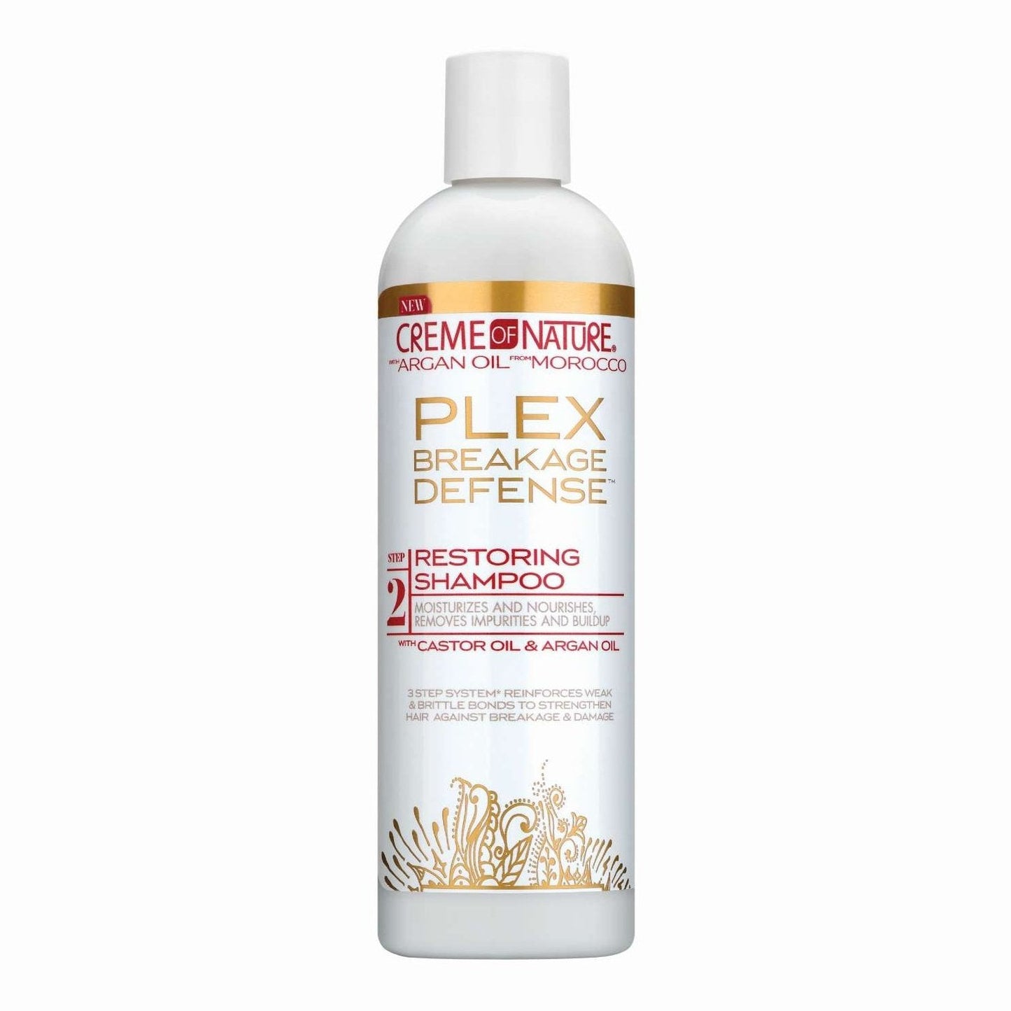 Creme Of Nature Plex Breakage Defense Bond Repair Shampoo 12 Oz