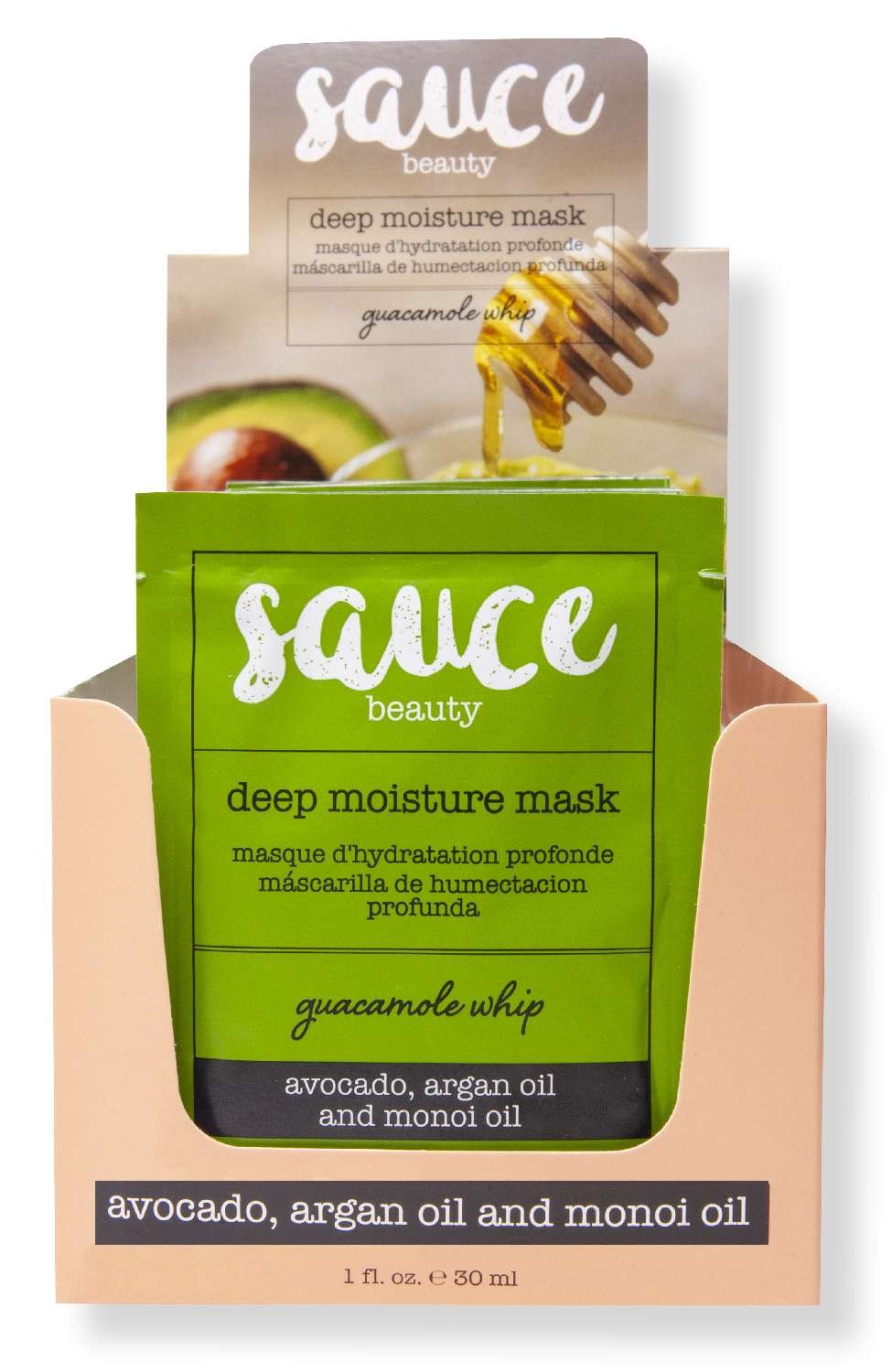 Sauce Guacamole Whip Deep Moisture Mask Packette