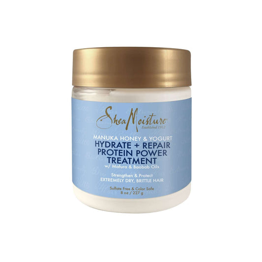 Shea Moisture Manuka Honey  Yogurt Hydrate  Repair Protien Power Treatment 8.0 Oz