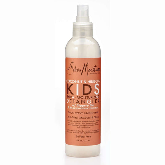 Shea Moisture Coconut  Hibiscus Kids Extra-Moisturizing Detangler 8 Oz