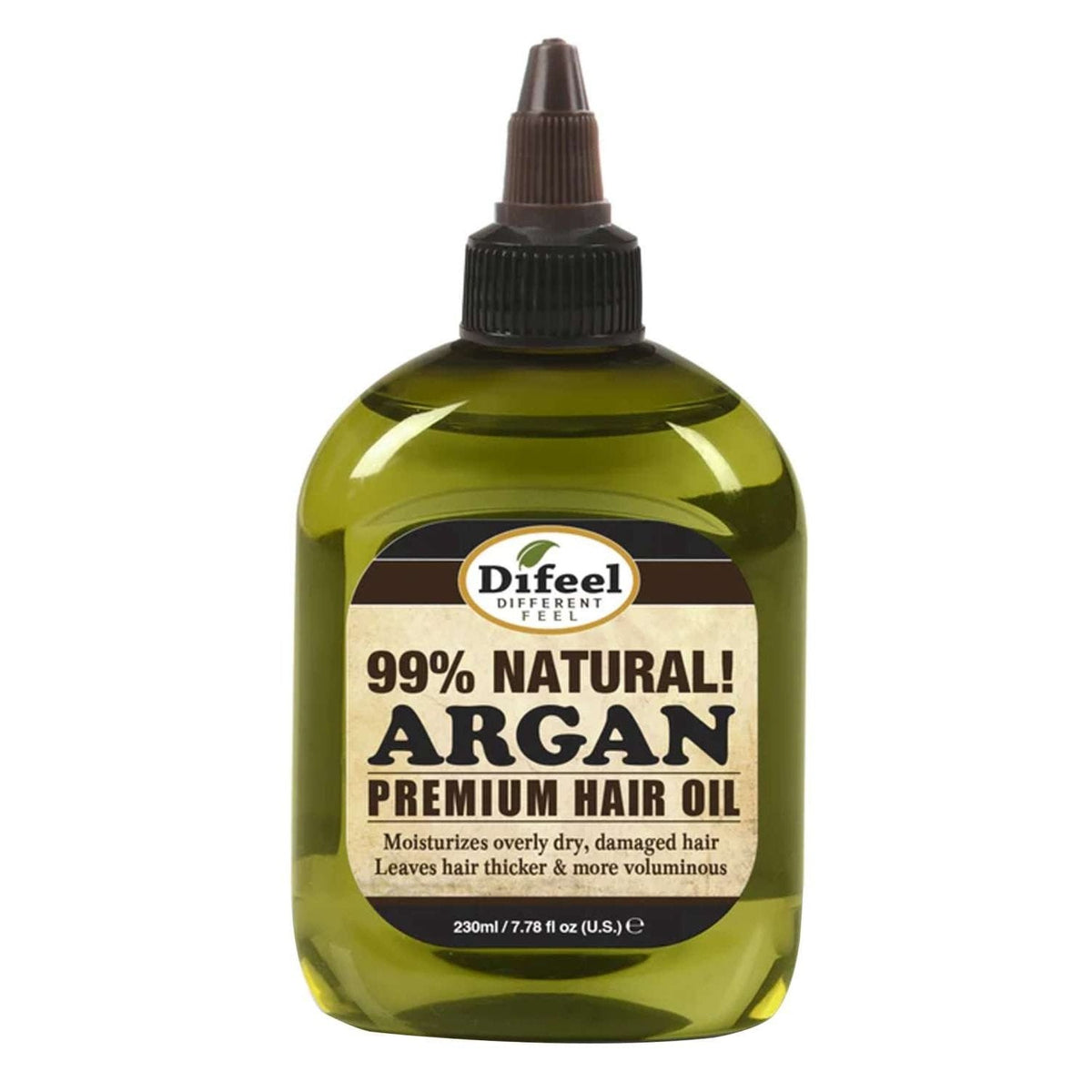 Difeel Sunflower Difeel Premium Natural Hair Oil - Argan Oil 7.78 Oz