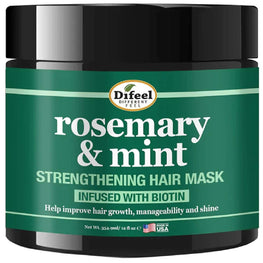 Difeel Sunflower Difeel Rosemary Mint Strengthening Hair Mask 12 Oz