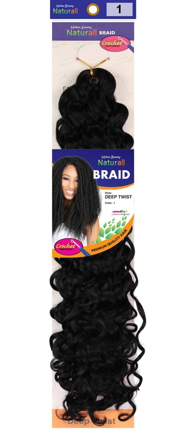 SYNTHETIC NATURALL CROCHET BRAID  DEEP TWIST COLOR-#33