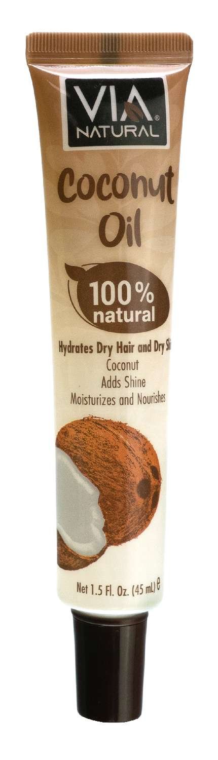VIA Natural 100 % Natural Oils- Coconut Oil 1.5 Oz (24)