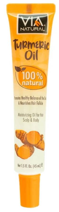 VIA Natural 100 % Natural Oils- Turmeric Oil 1.5 Oz (24)