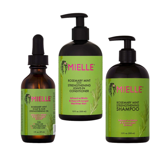 Mielle Rosemary & Mint 3-Piece Hair Care Bundle