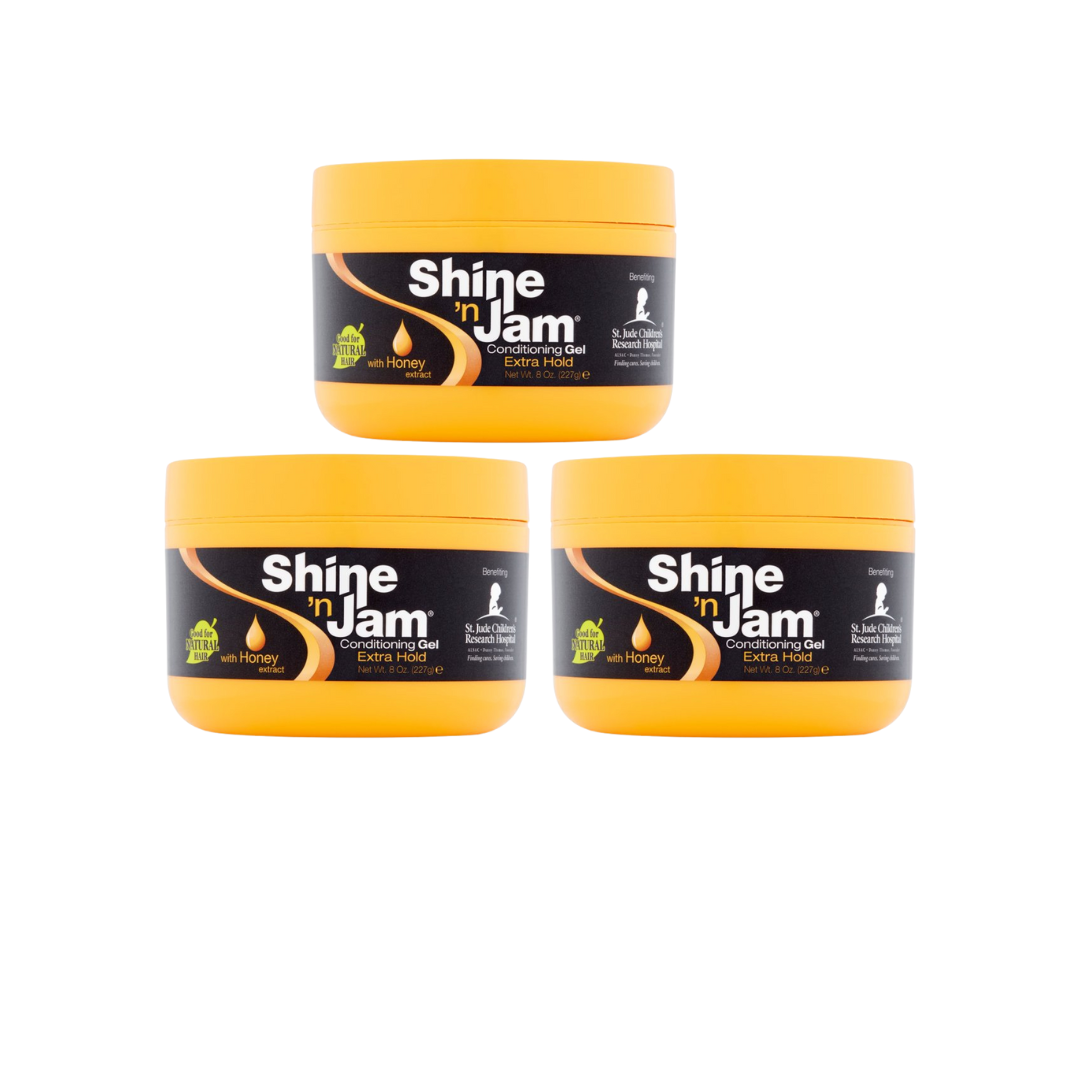 Ampro Shine 'N Jam Extra Hold 8 oz. (3 pack Case)