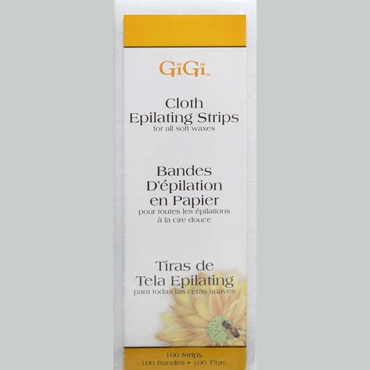 Gigi Cloth Epilating Strips  Small