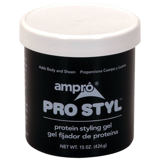 Ampro Protein Styling Gel Regular Hold 15 oz.
