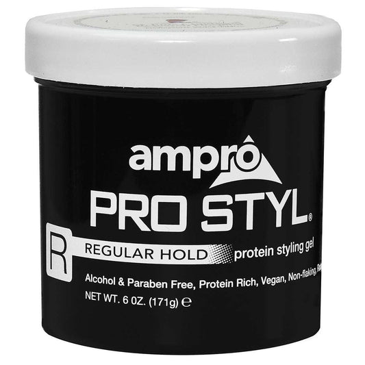 Ampro Styling Gel Protein Black Regular