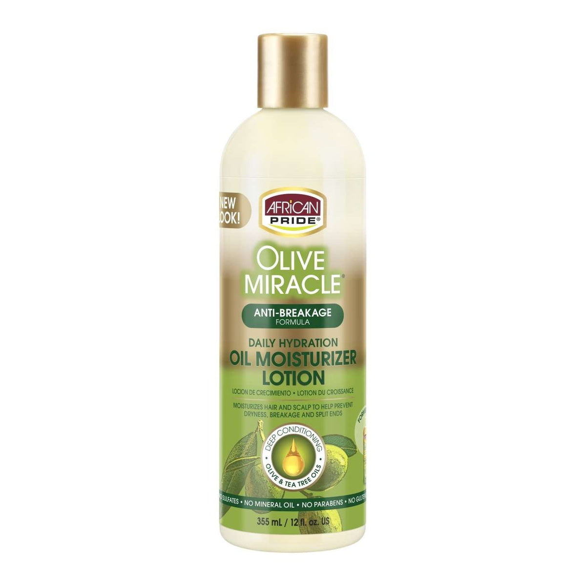 African Pride Olive Miracle Oil Moisturizer Lotion