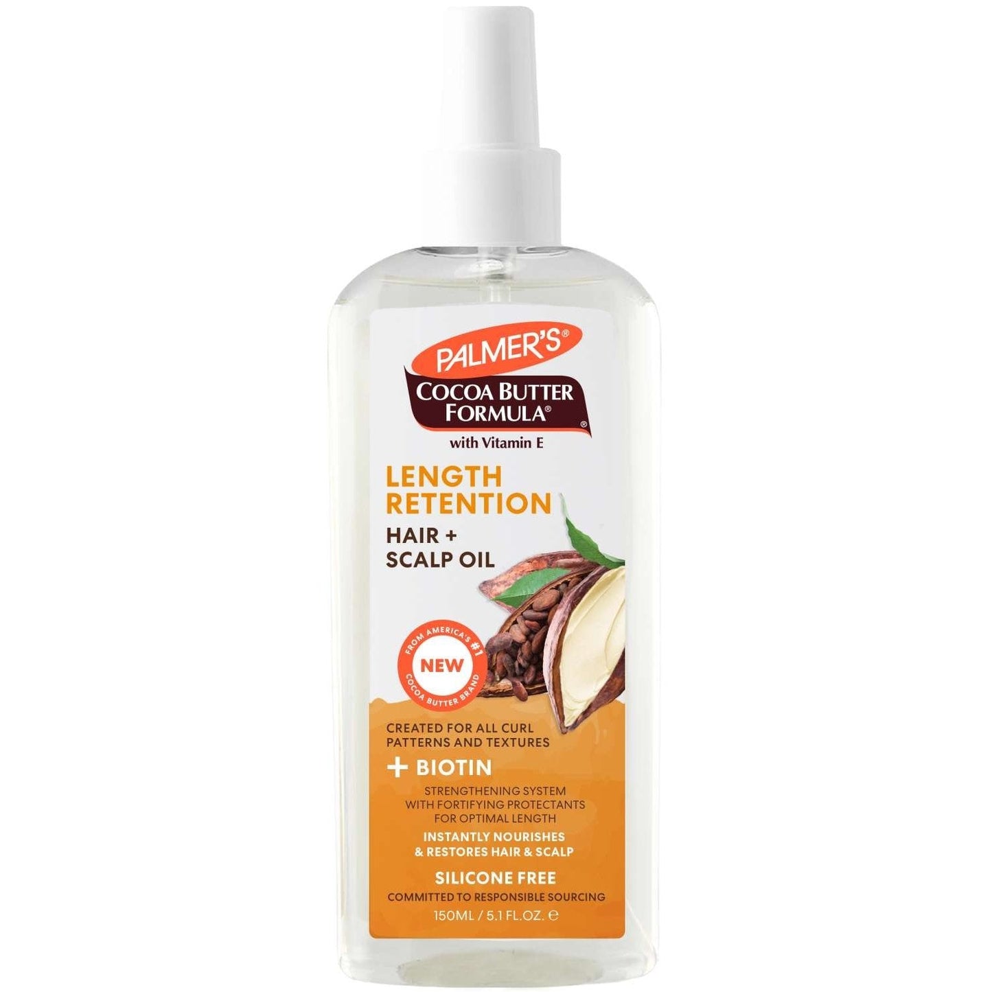 Cocoa Butter  Biotin Length Retention Hair  Scalp Oil