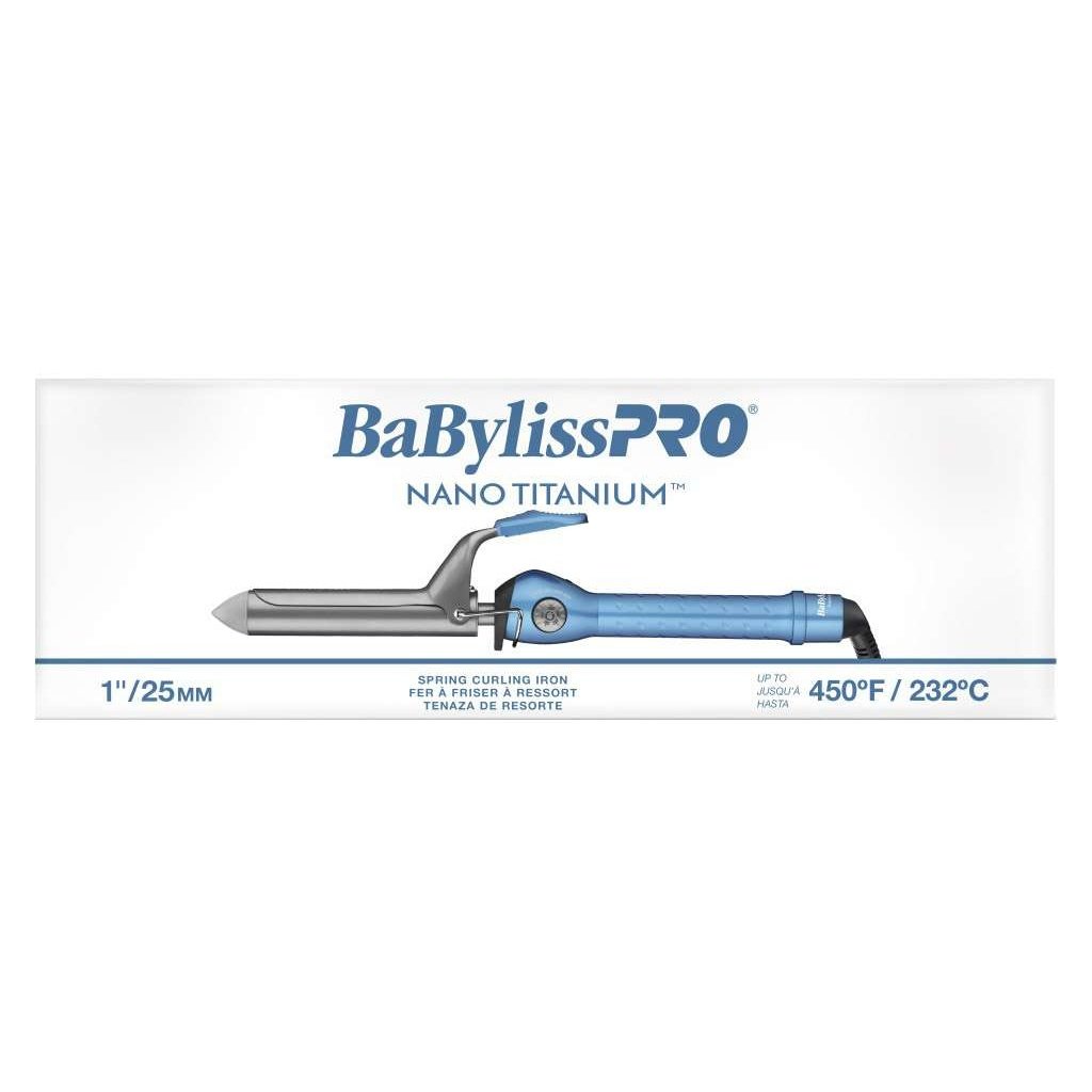 Babylisspro Nano Titanium Spring Curling Iron