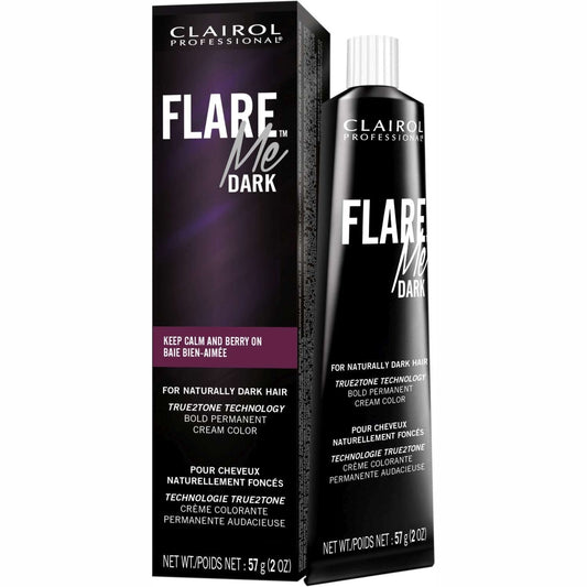 Flare Me Dark Keep Calm Berry On