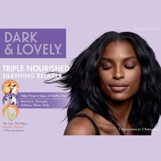 Dark And Lovely Healthy Gloss No-Lye Regular