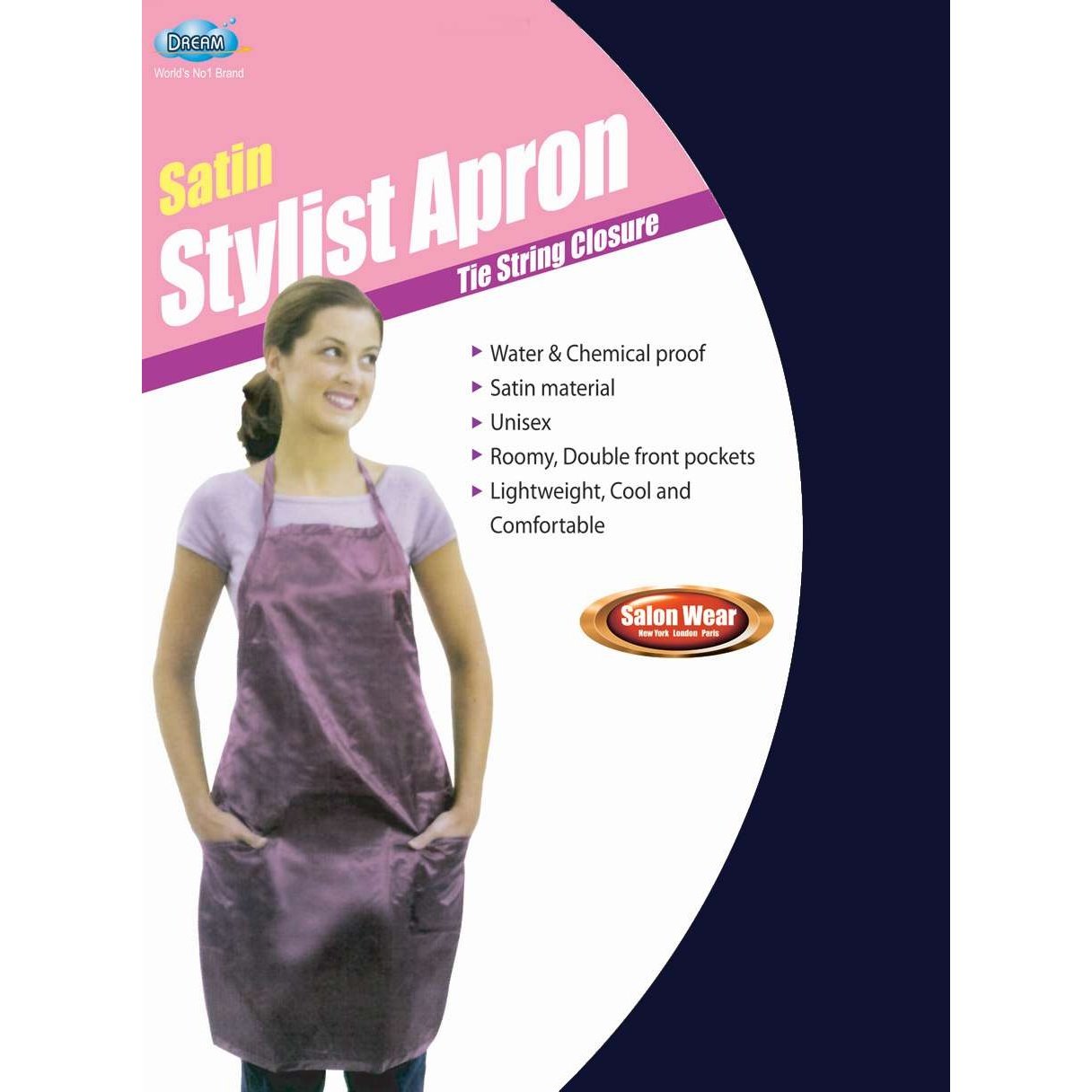 Dream Salon Wear -Stylist Apron Satin