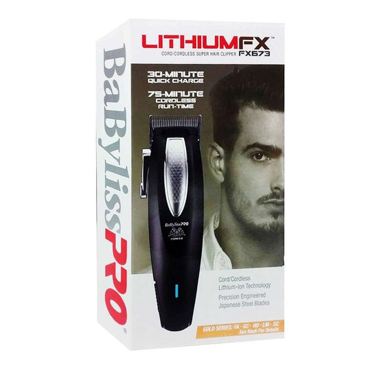 Babyliss Pro Lithiumfx Cordcordless Lithium Ergonomic Clipper