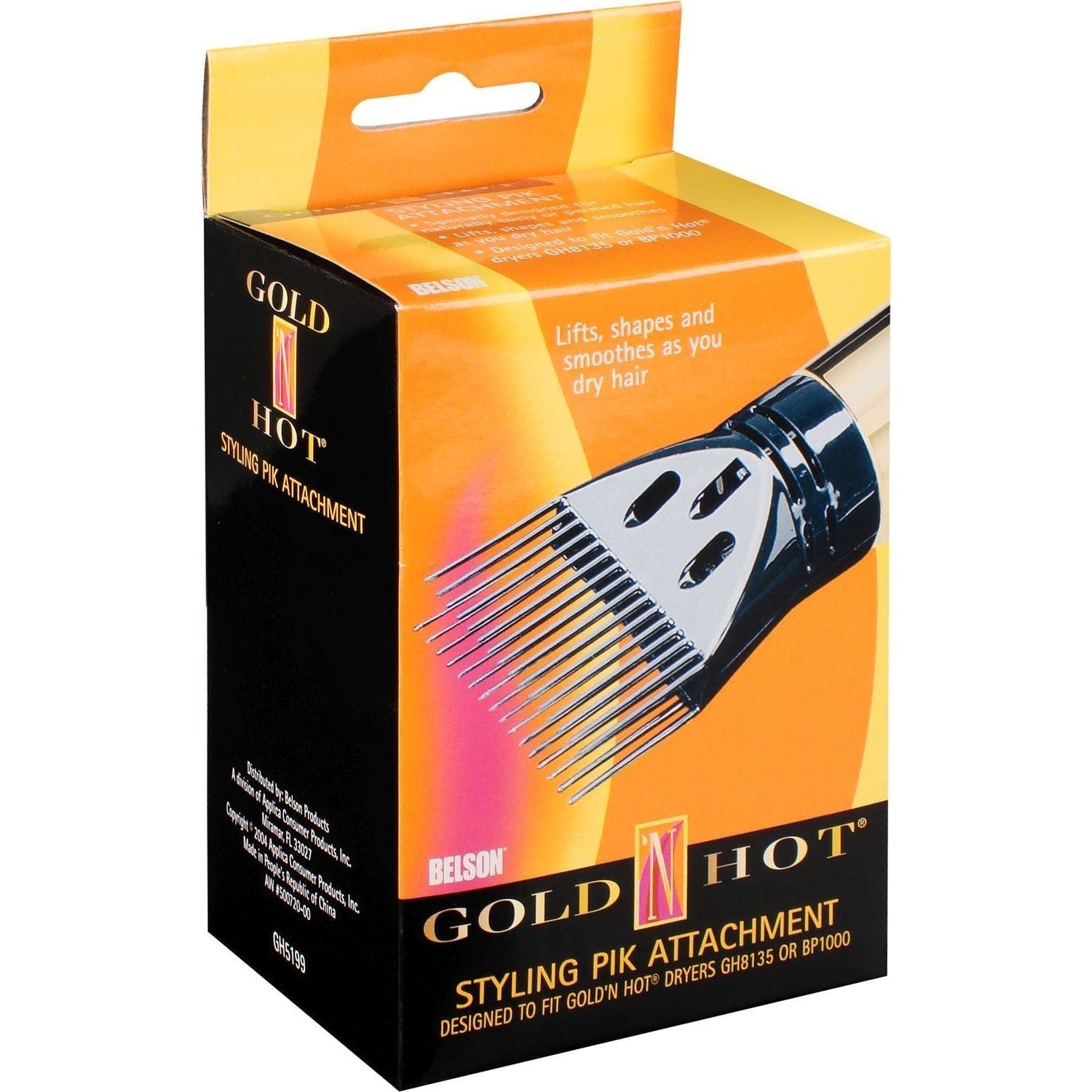 Gold N Hot Styling Pik Attachment