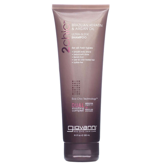 Giovanni 2Chic Brazilian Keratin  Argan Oil Ultra-Sleek Shampoo