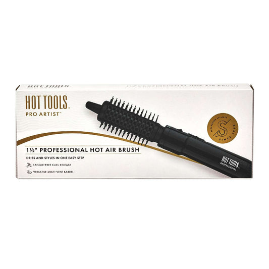 Hot Tools Pro Artist Gold Black Hot Air Brush 1 12Inch