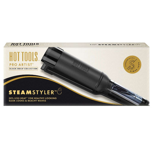 Hot Tools Pro Artist Gold Black Steam Styler Dual Voltage