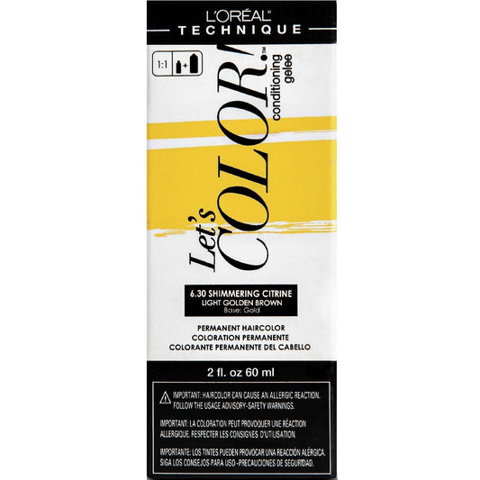 Loreal Lets Color 6.30 Shimmering Citrine