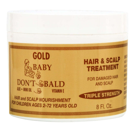 Baby Dont Bee Bald Gold Hairscalp Treatment