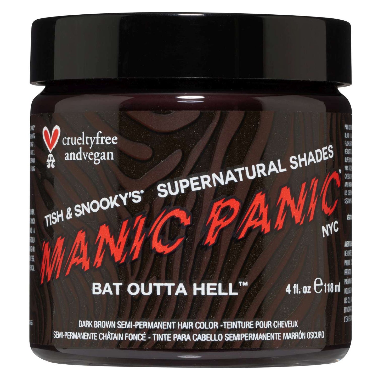 Manic Panic Super Natural Shades Bat Outta Hell