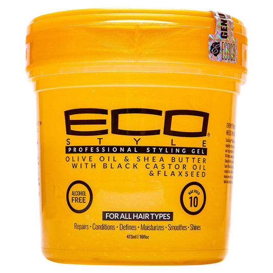 Eco Styler Styling Gel Olive Oil  Shea Butter  Black Castor Oil  Flaxseed