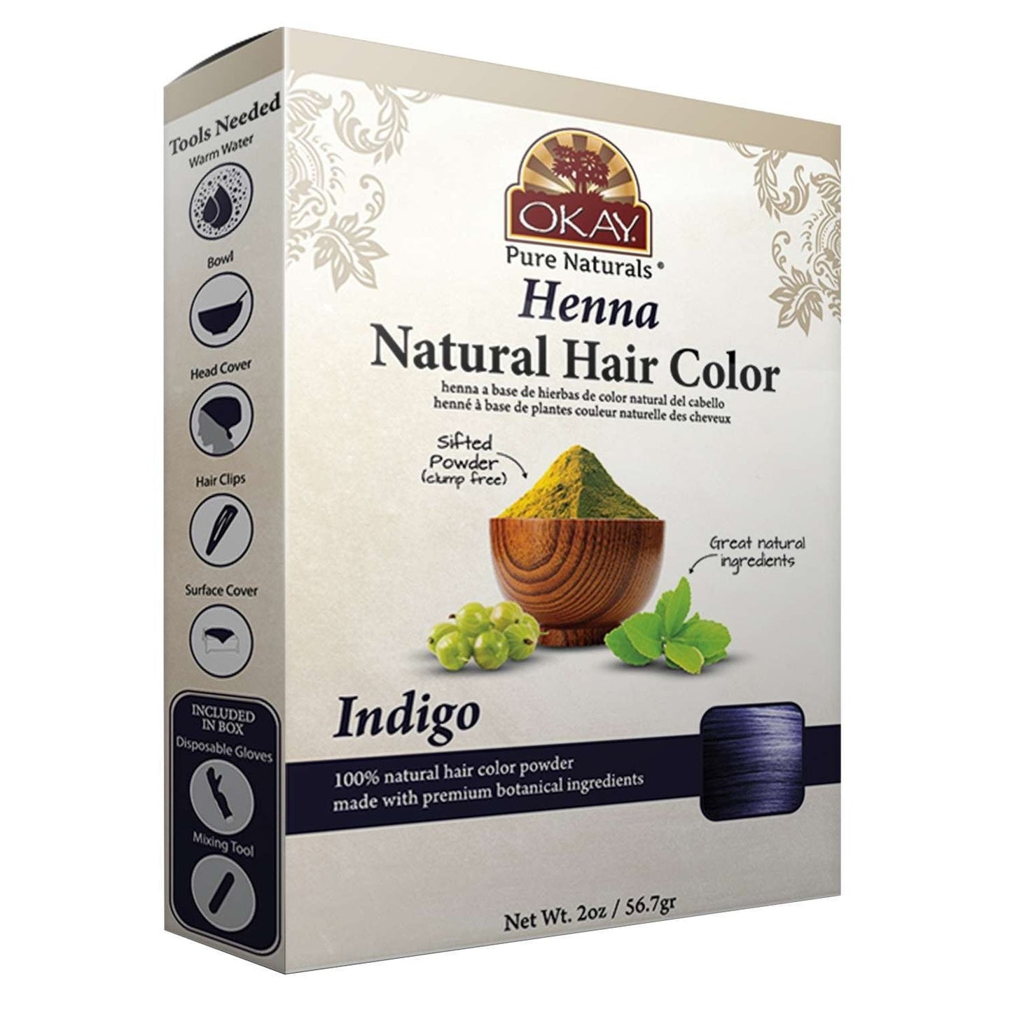 Okay Henna Haircolor Indigo