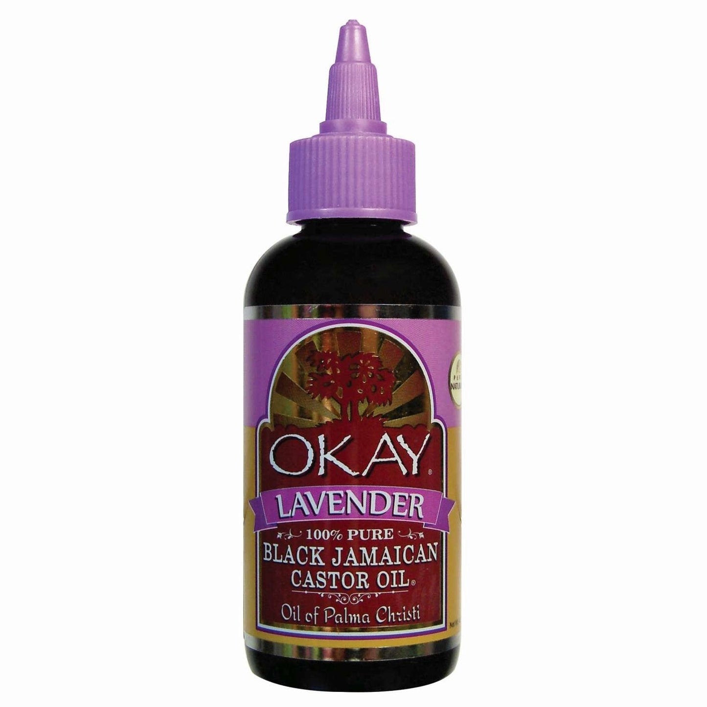 Okay 100 Percent Black Castor Oil Lavender