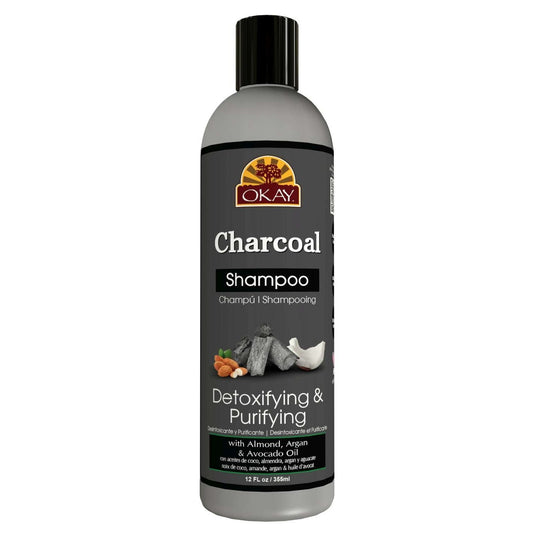 Okay Charcoal Shampoo Detoxifying  Purifying