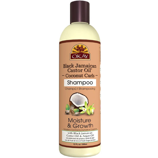 Okay Black Jamaican Castor Oil  Coconut Shampoo