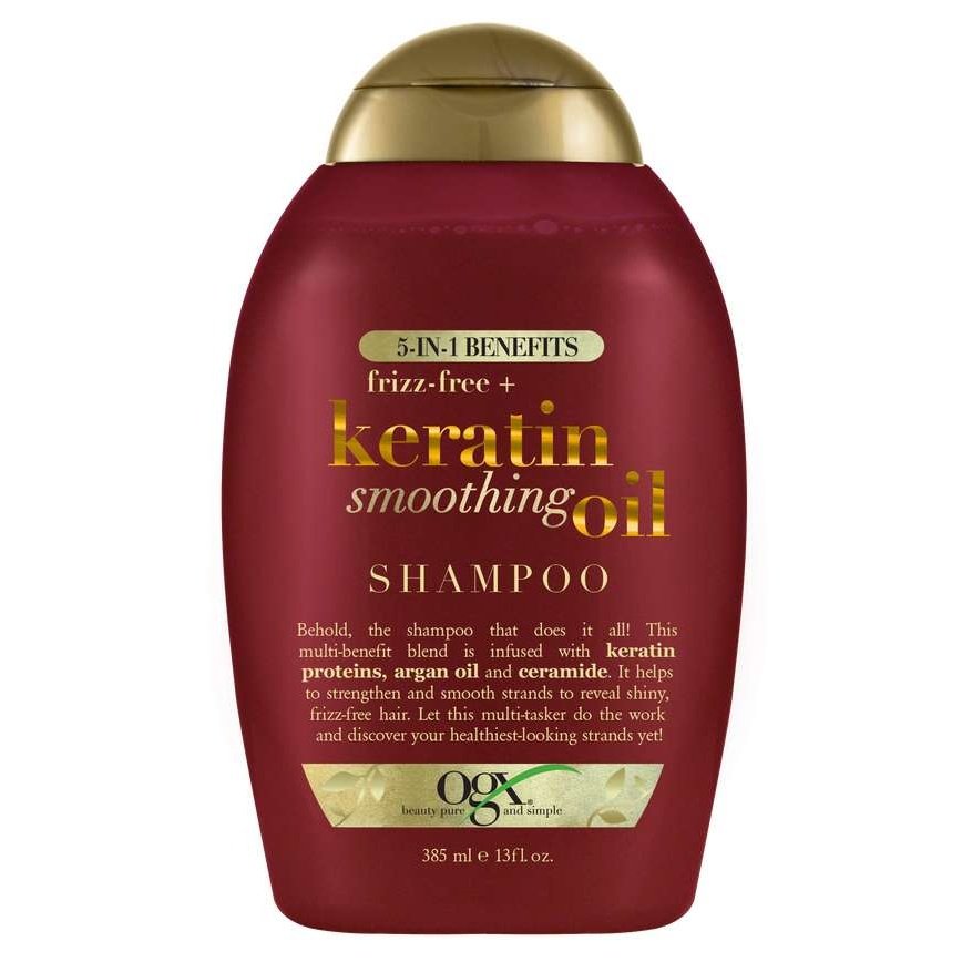 Ogx  Keratin Smoothing Oil 5 In 1 Benefits Shampoo