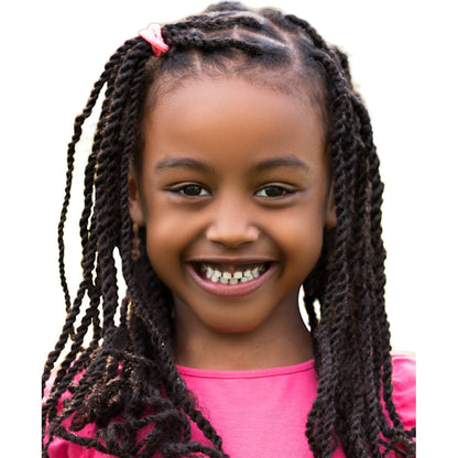 Urban Beauty Queen B Braids Synthetic Pre-Stretched 28 Inch Color 1B