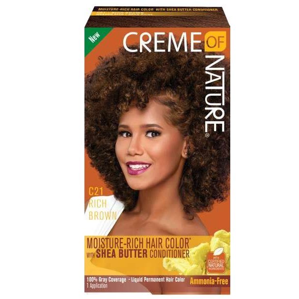 Creme Of Nature Liquid Hair Color Women's 21 Rich Brown